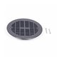 Grille plate BDF NORMA préfabriqué avec vis Parker - ANTHRACITE