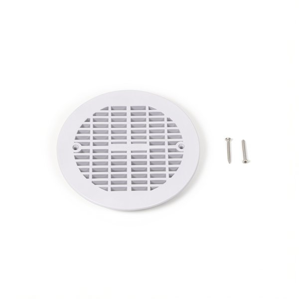Grille plate BDF NORMA préfabriqué avec vis Parker - GRIS