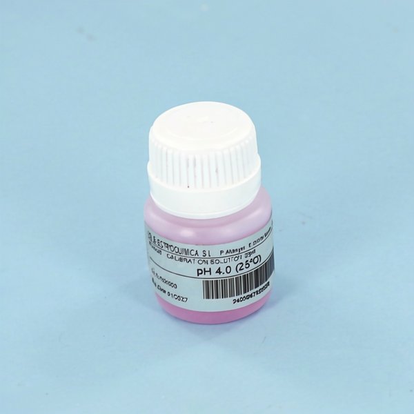 Solution tampon 25 ml pH 4,0 (Rouge) - (TS)