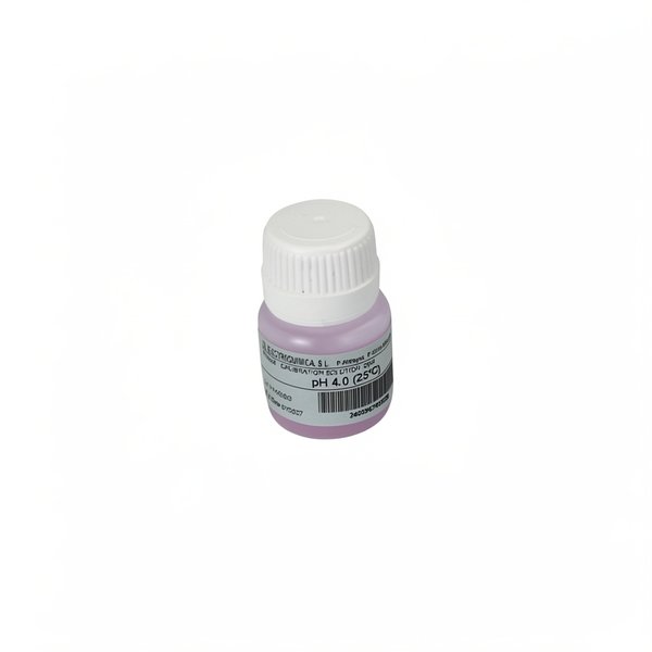 Solution tampon 25 ml pH 4,0 (Rouge) - (TS)