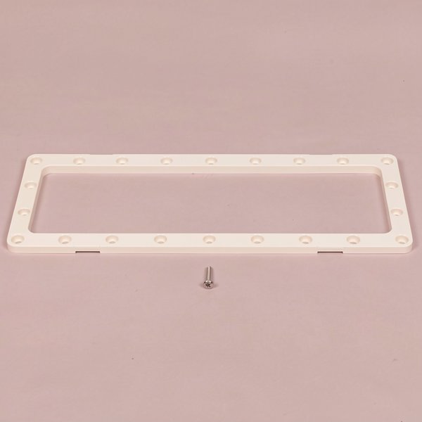 Bride de skimmer UNIK Polyester avec vis Parker