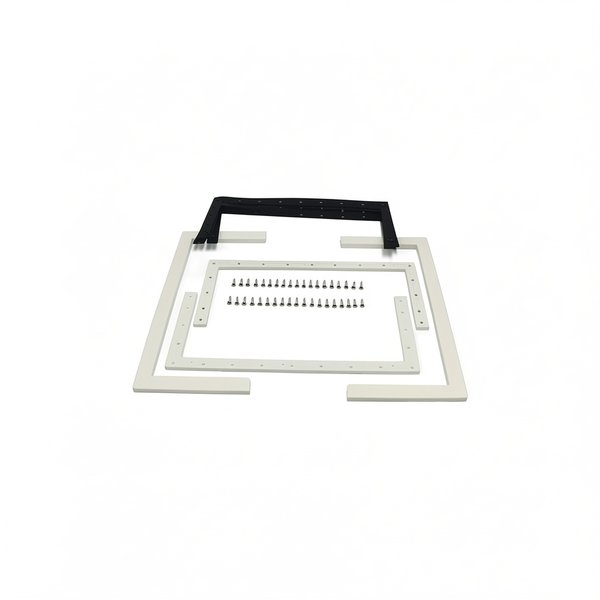 Kits bride + enjoliveur + joints + vis SK Aquareva MR - BLANC (x2)