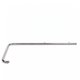 Bras de douche inox