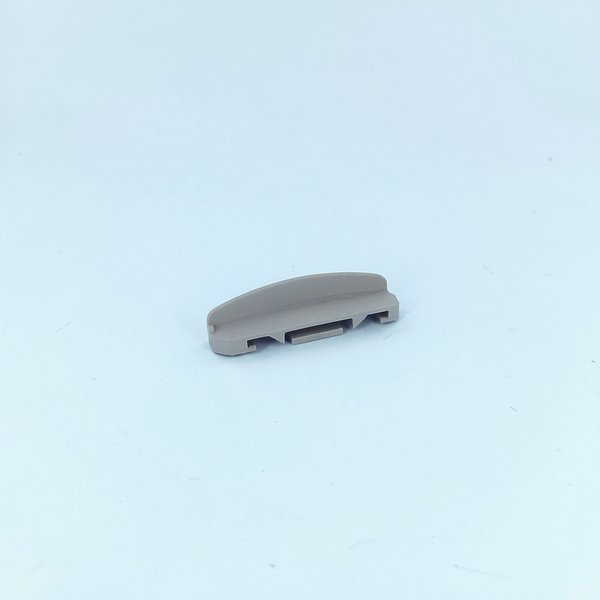 Languette 10 mm gauche GRIS medium sans butée