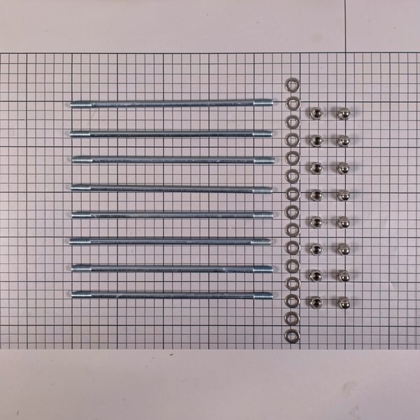 Tige de fixation de corps M8x220