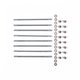 Tige de fixation de corps M8x220