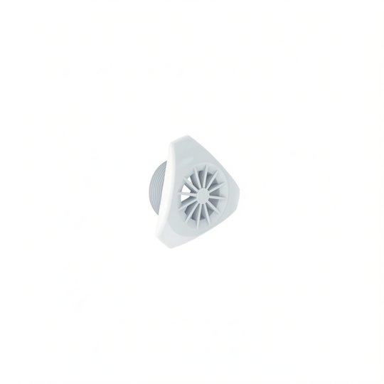 Grille de refoulement Design 1"1/2 - Blanc