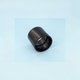 Embout ABS noir Ø75 mm