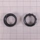 Ecrou de vanne 1"1/2 noir (x2)