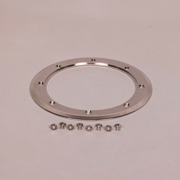 Bride bonde de fond inox D.ext 230 x D.int 166 mm