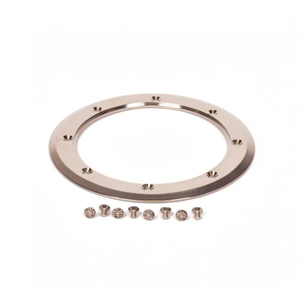 Bride bonde de fond inox D.ext 230 x D.int 166 mm