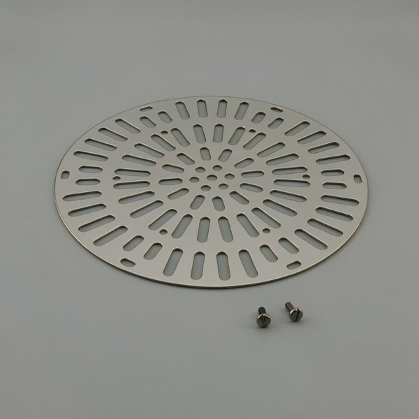 Grille inox 4"