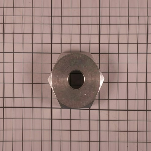Ecrou 1"1/4 orifice 1/2" quart de tour