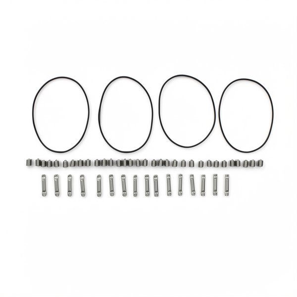 Joint + broche inox + broche de connexion