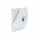 Jet orientable + cache - BLANC