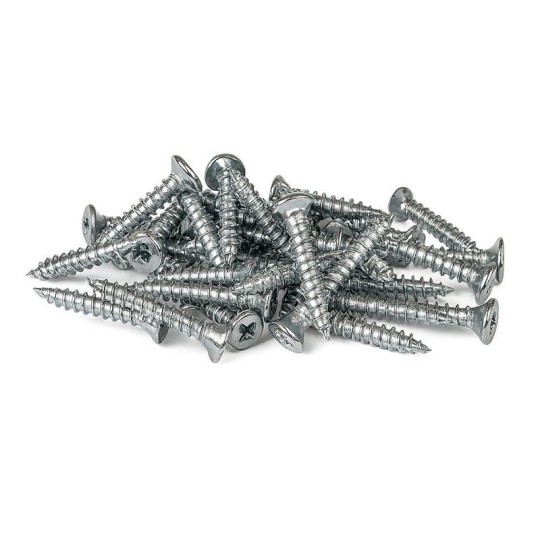 Visserie (sachet de 18 vis) inox pour skimmer bouche large