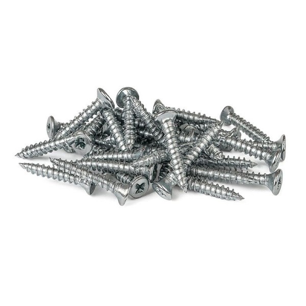 Visserie (sachet de 18 vis) inox pour skimmer bouche large