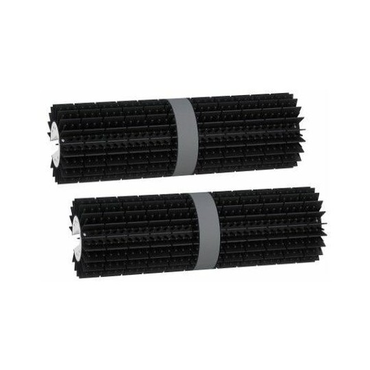Rouleaux de PVC coloris noir pour chenille Robotclean 3 - 2 x