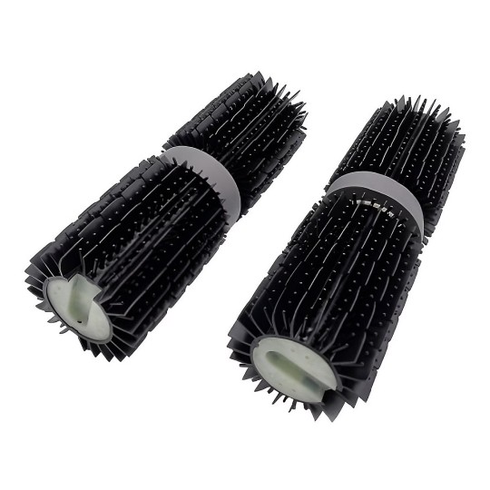 Rouleaux de PVC coloris noir pour chenille Robotclean Accu XL Pro - 2 x