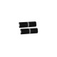 Rouleaux de PVC coloris noir pour chenille Robotclean Accu XL - 2 x