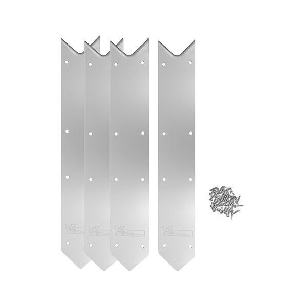 UBBINK Finition droite alu anodisé 7514829