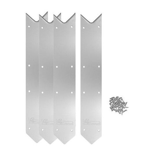 Profil galvanisé de renfort pour piscines 300x430 / 250x450