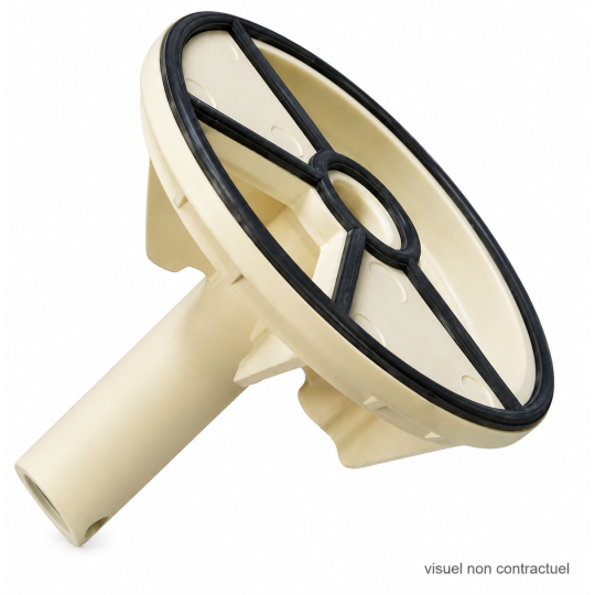 Boisseau + joint collé vanne Praher 2" POOLS 1214137
