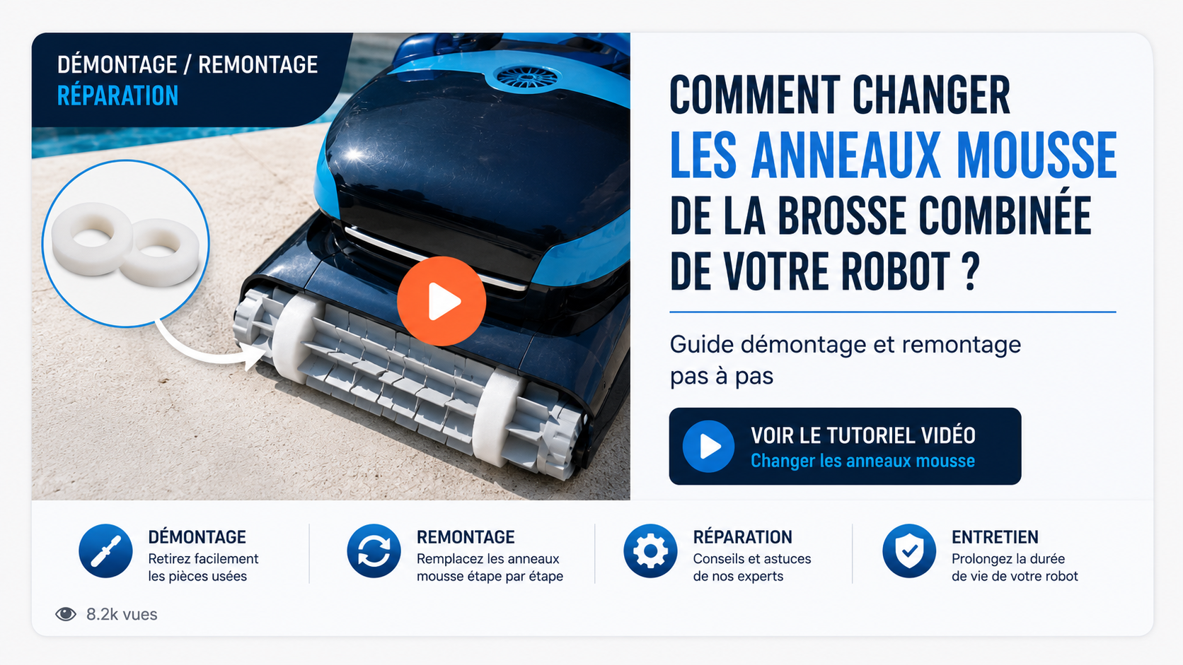  Comment remplacer les anneaux mousses