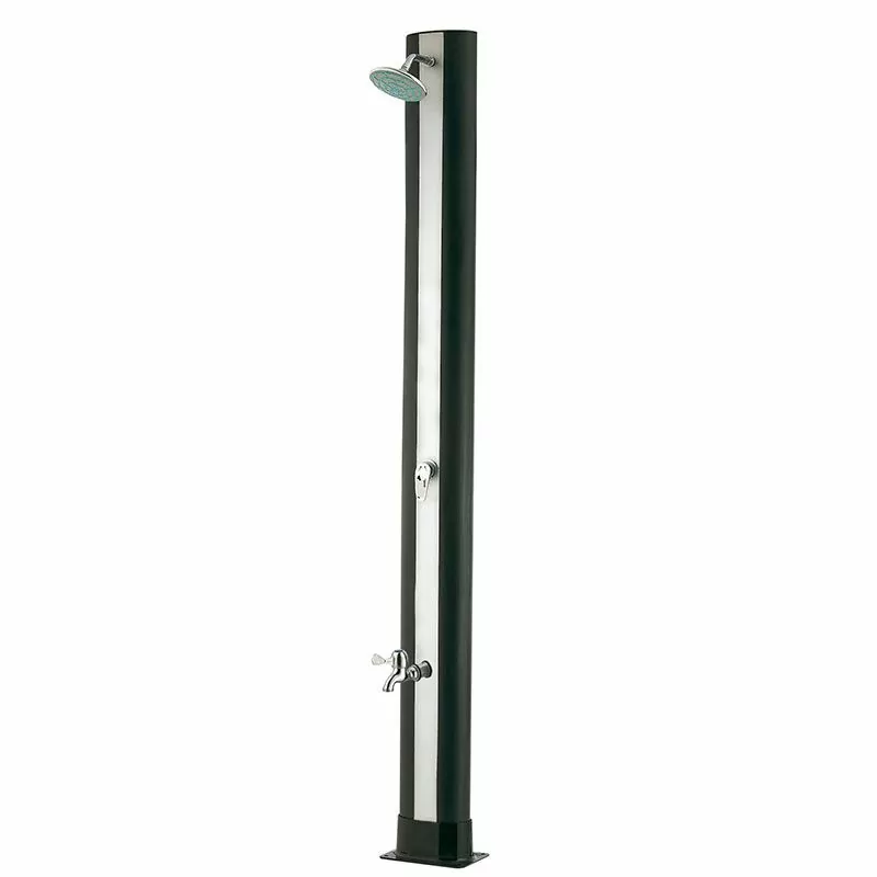 Douche Solaris PREMIUM Solar - douche d'extérieure à sceller au sol (