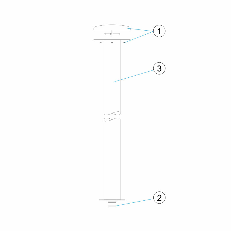 Cascade champignon ø 285 mm