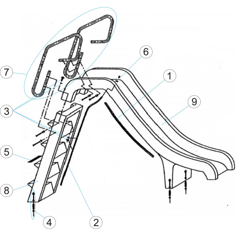 Toboggan Pranaslide