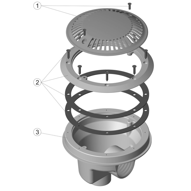 Bonde de fond anti-vortex LINER