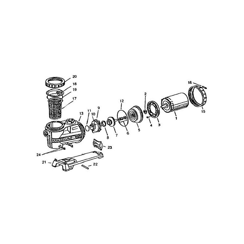 Pompe MAGNUM, CORFOU