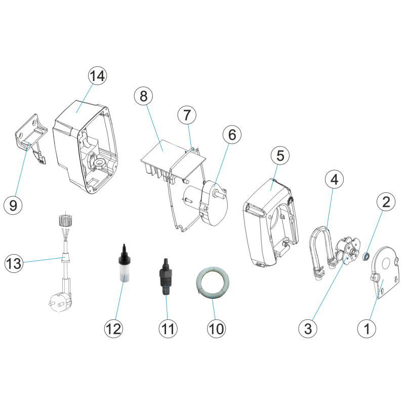 Pompe doseuse 1l/h-3bar et 12l/h-1bar