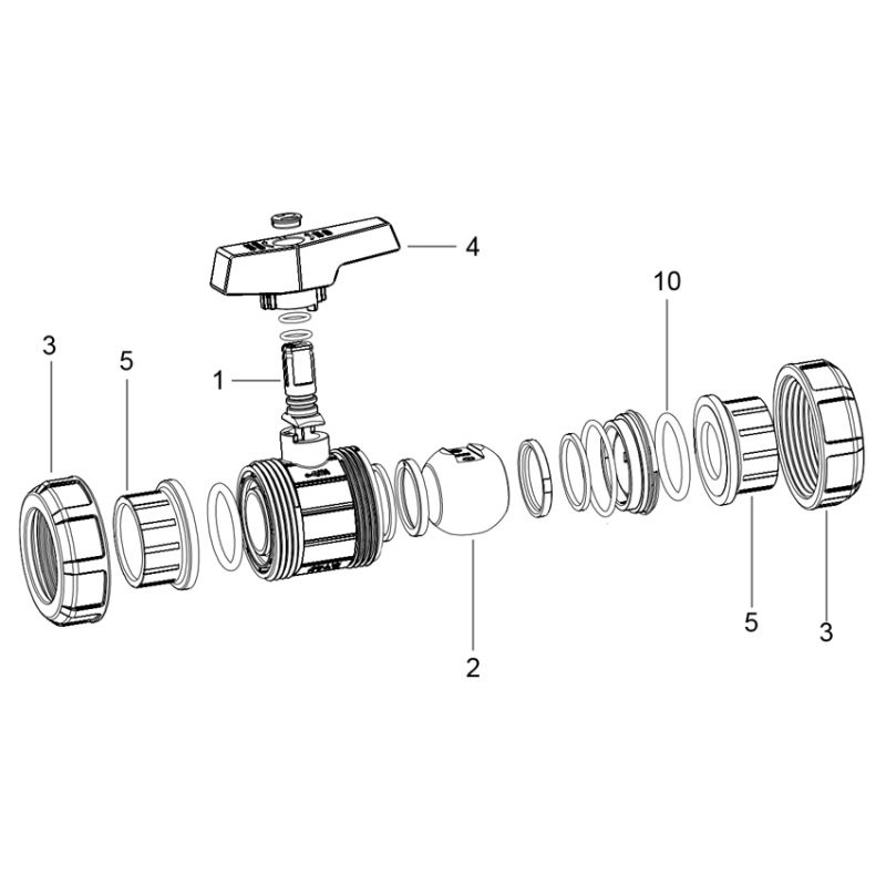 Vanne Ø 50 e-QUA - PN12