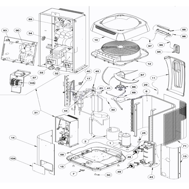 Pompe à chaleur Z550iQ R32 TD5, TD8