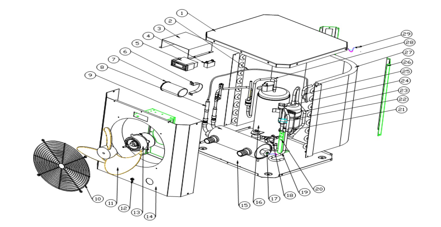 Pompe à chaleur Heatermax® Compact 20