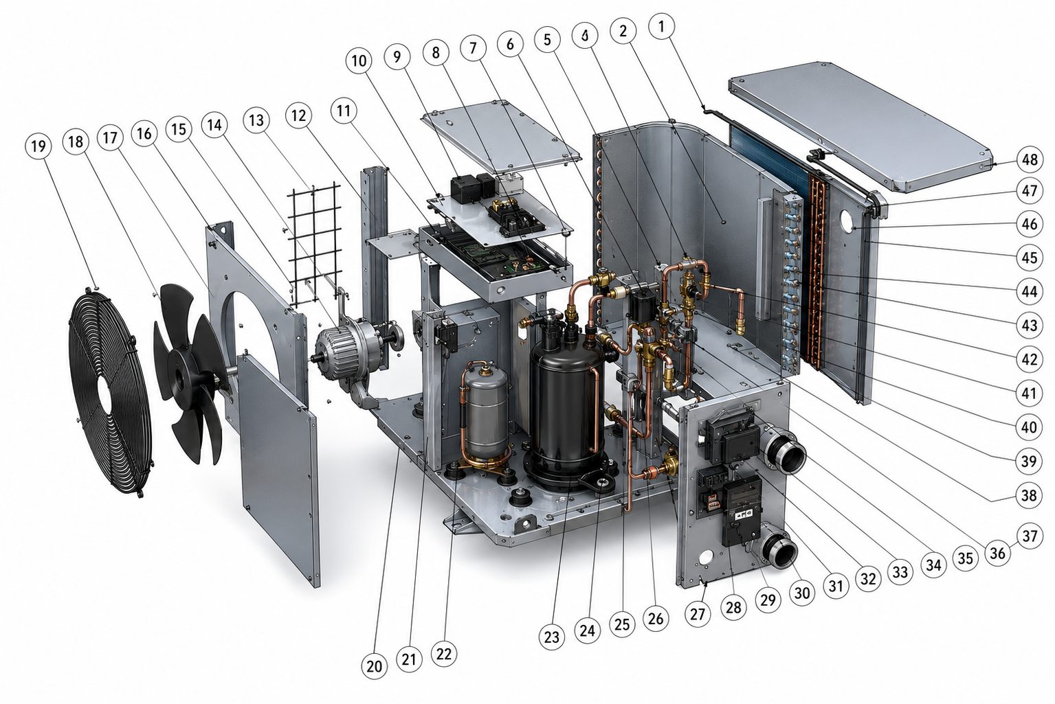 Pompe à chaleur Heatermax® Inverter 70 