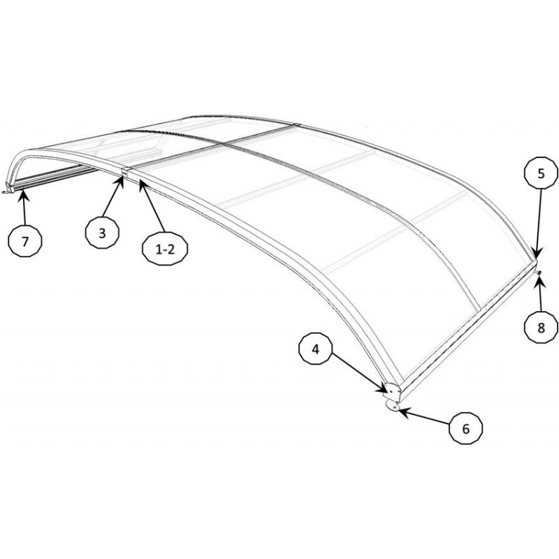 Abri télescopique ABRIWELL (modules)