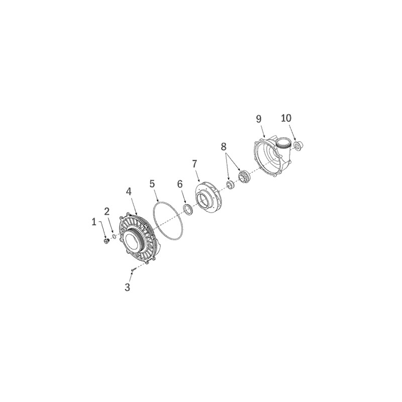 Executive 56-Frame wet end replacement parts