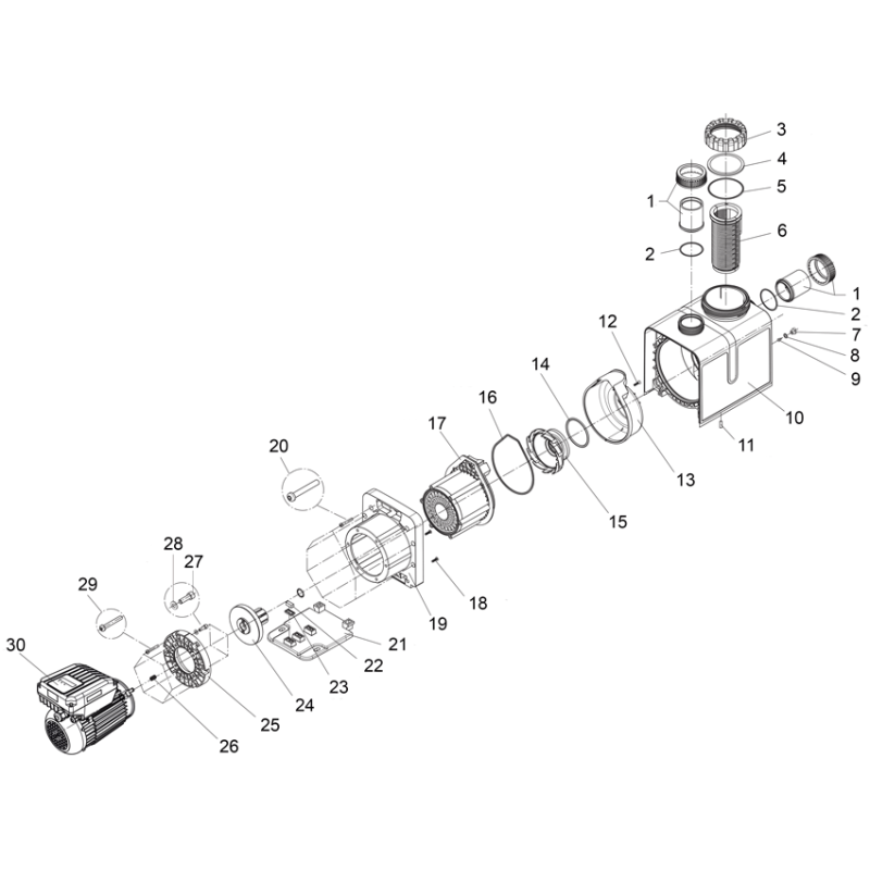 Pompe BADU PROFI-MK ECO VS